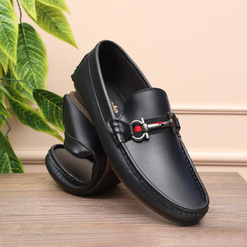 STRAPED G LOAFERS